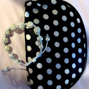 Bracelet with bonus travel Cosmetic Bag